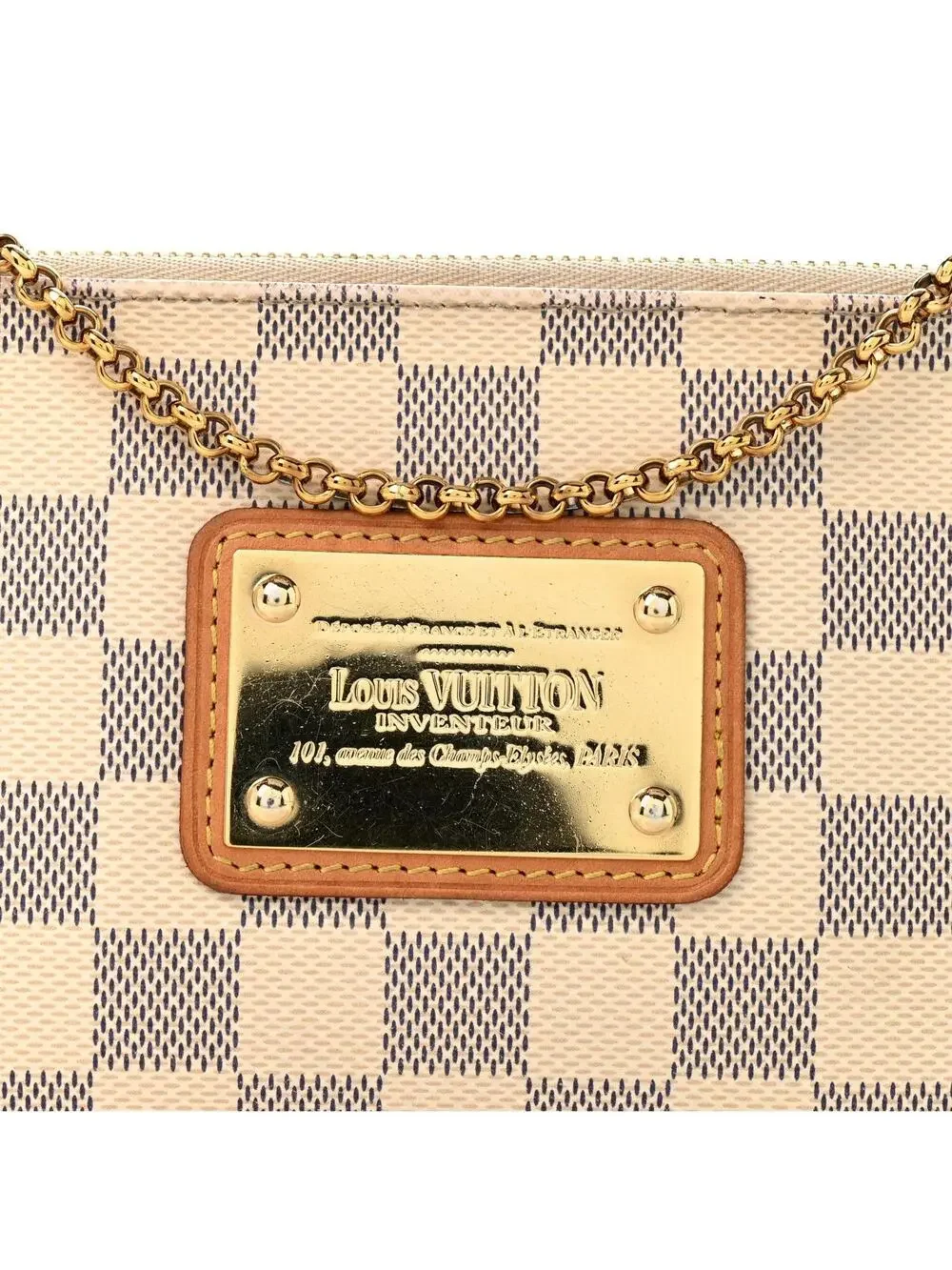 Louis Vuitton Damier Azur Eva Clutch #328995L79B